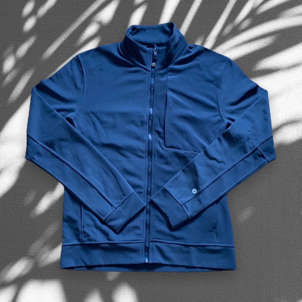 Lululemon Slate Grey Sojourn Jacket Full Zip